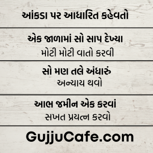 ગુજરાતી કહેવતો અને તેના અર્થ