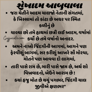 101 શ્રેષ્ઠ ગુજરાતી શાયરી સંગ્રહ